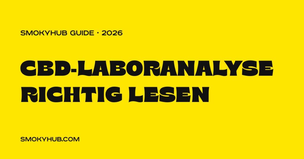 CBD-Laboranalyse COA richtig lesen – SmokyHUB