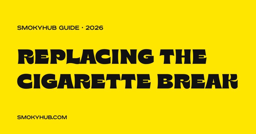 How to replace the cigarette break – the power of ritual (SmokyHUB)
