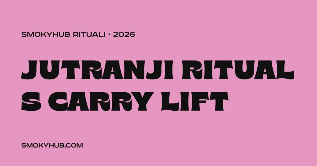 Jutranji ritual s Carry Lift – SmokyHUB