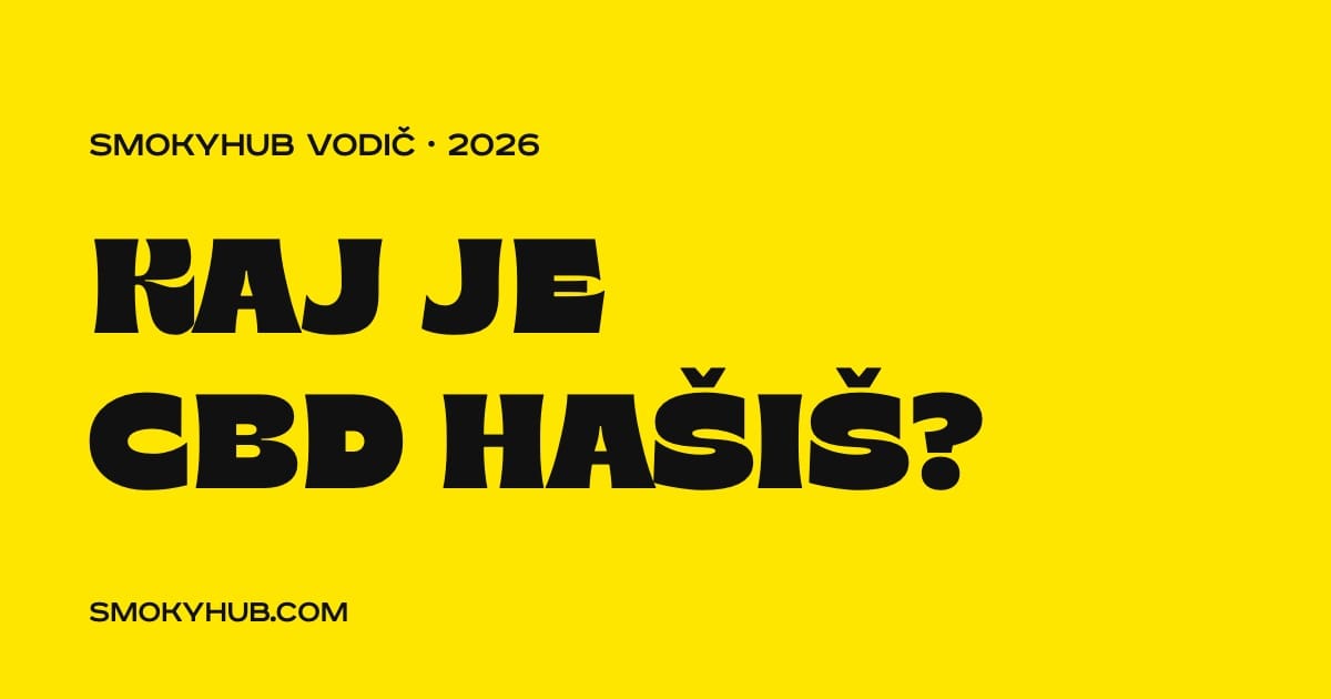 Kaj je CBD hašiš – vodič SmokyHub