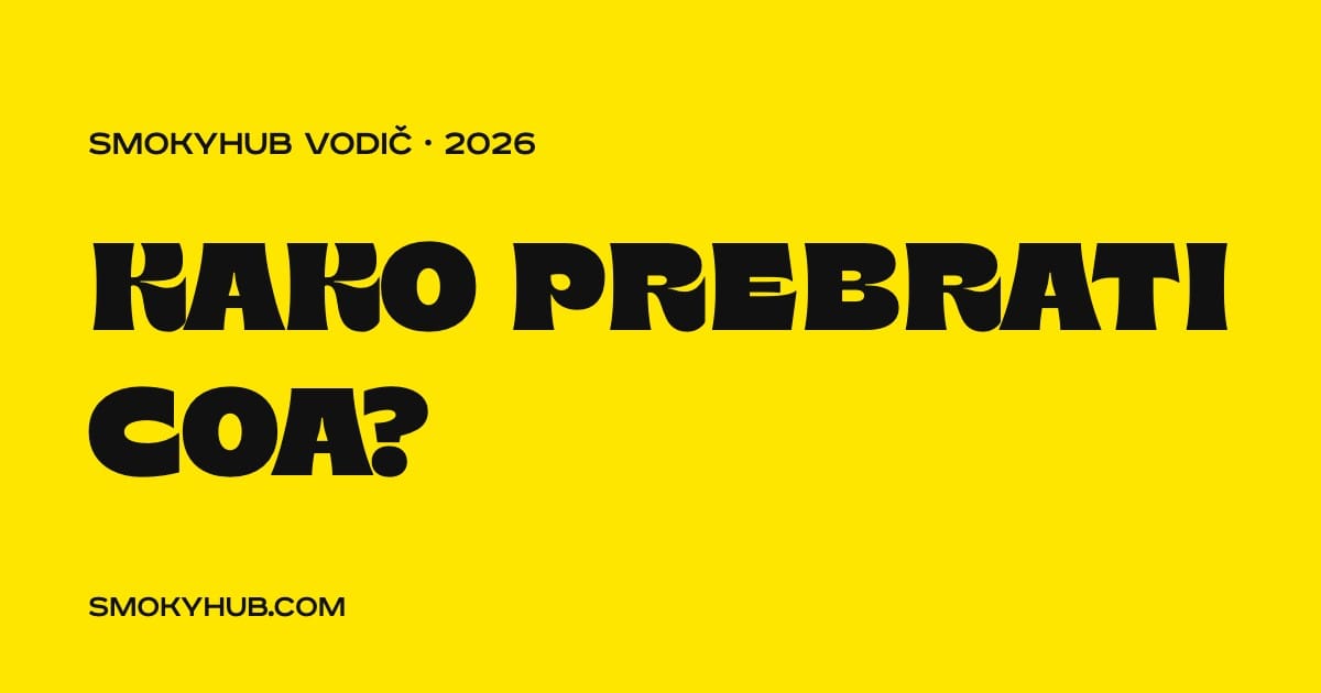 Kako prebrati laboratorijsko analizo COA – SmokyHUB