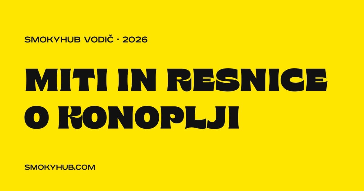 Miti in resnice o konoplji – SmokyHUB