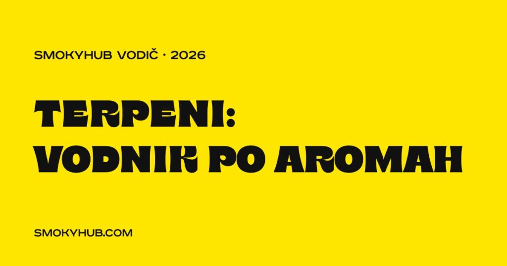 Terpeni – vodnik po aromah konoplje SmokyHUB