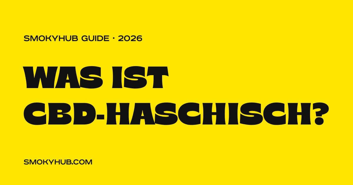 Was ist CBD-Haschisch – SmokyHub Guide