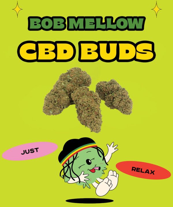 Bob Mellow CBD vršički – SmokyHub konopljini cvetovi za popoldne