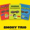 SMOKY TRIO Hash – Carry Lift, Bob Mellow und Sleepy Joe, 3 × 1 g